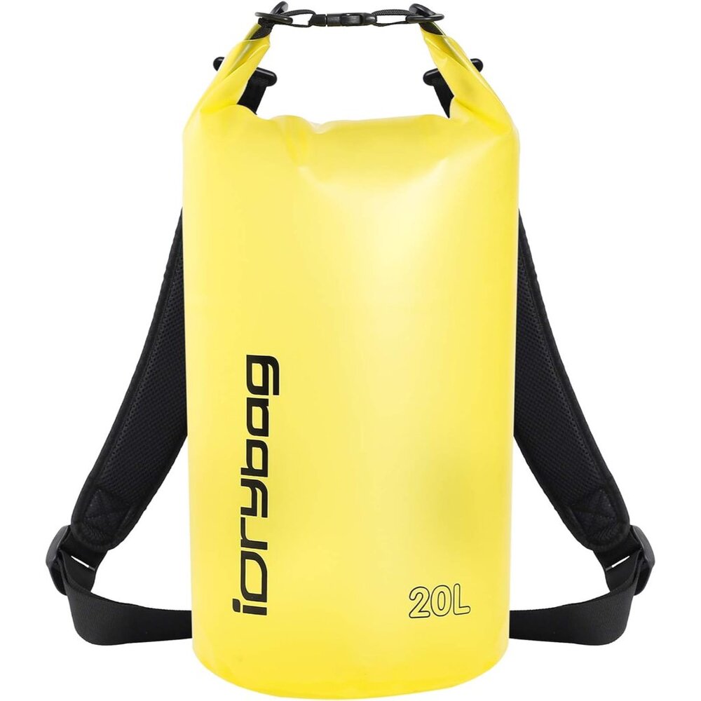 Clear Dry Bag Waterproof 2L/5L/10L/15L/20L, Small Dry Sack Waterproof Bag for Ka
